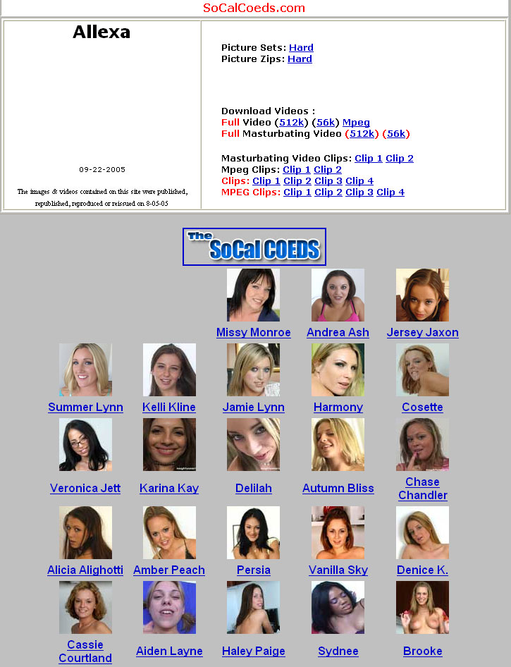 Socal Coeds 截图 1