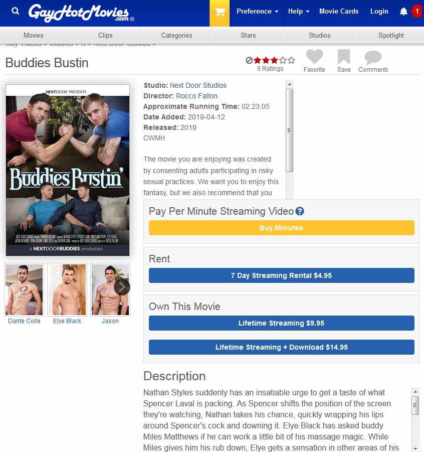 Gay Hot Movies screenshot 1