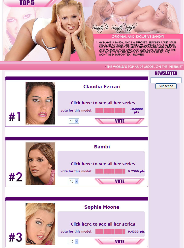 Sandys Fantasies screenshot 1