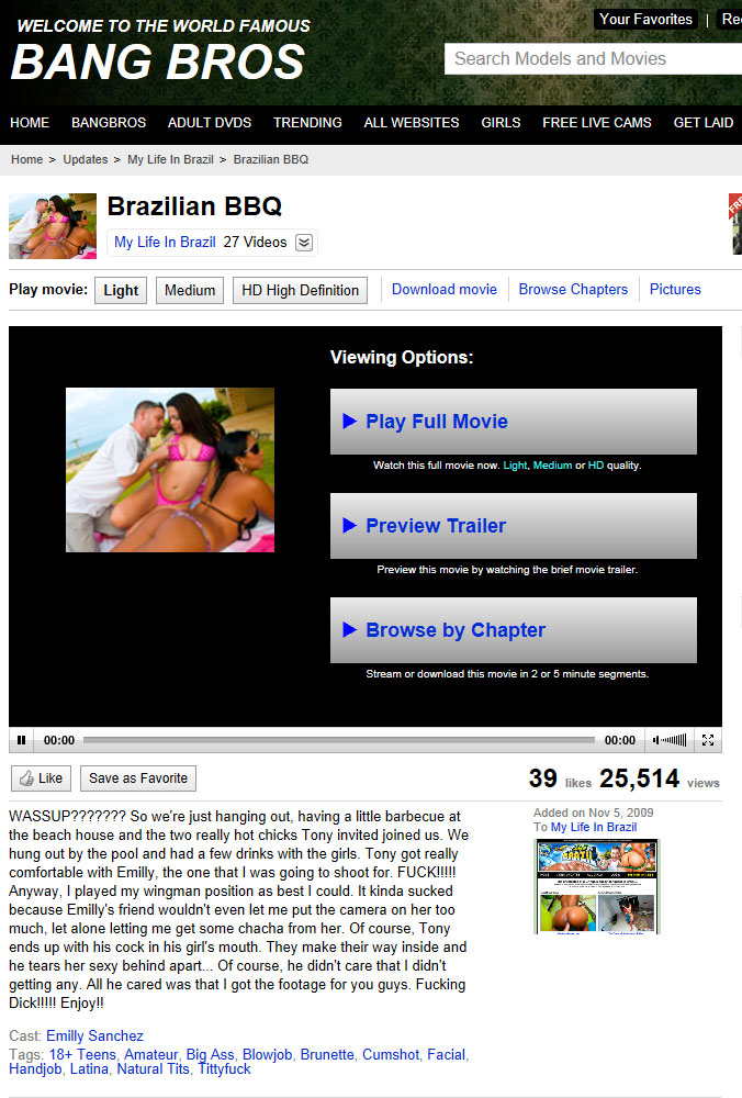 My Life In Brazil screenshot 1
