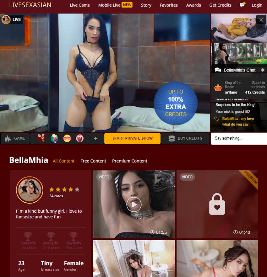 Live Sex Asian screenshot 1