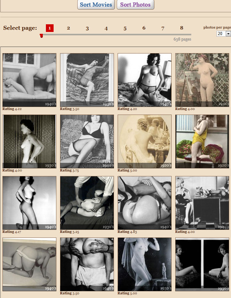 Retro Porn Archive स्क्रीनशॉट 2