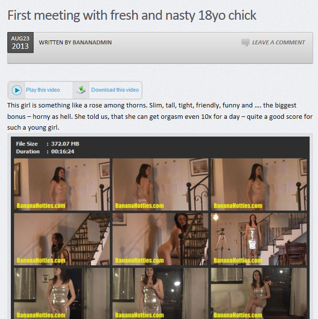 Banana Hotties screenshot 1