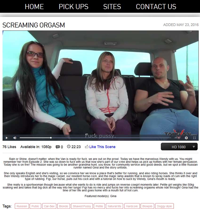 Take Van screenshot 1