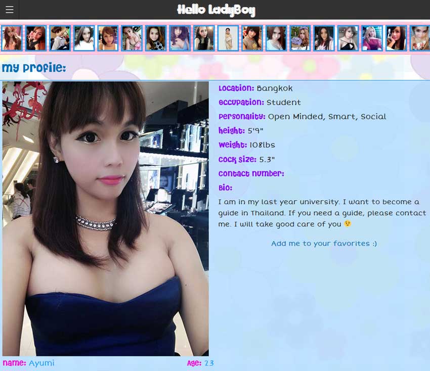 Hello Ladyboy screenshot 1