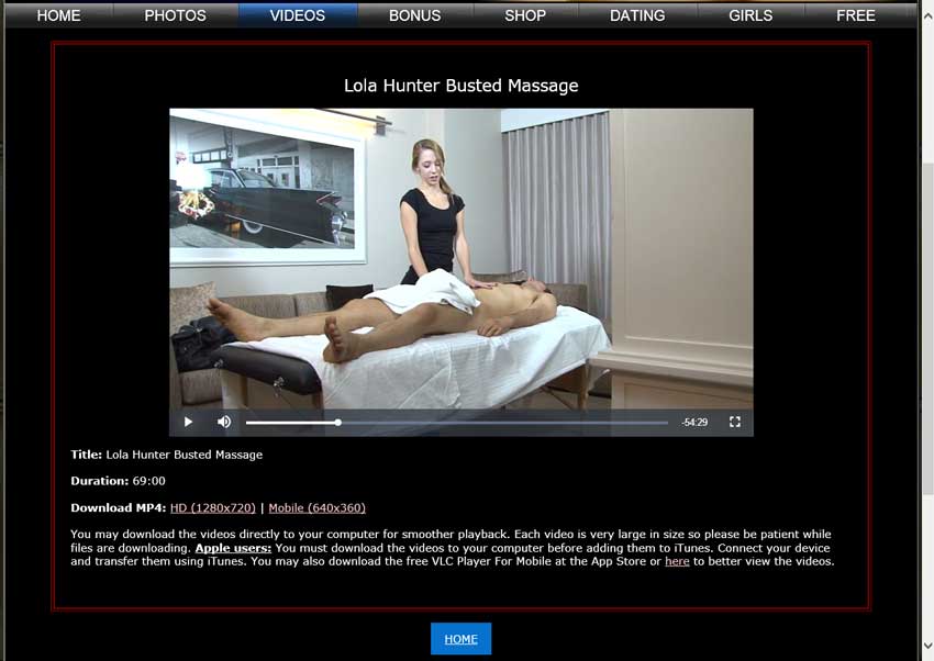 Busted Whores screenshot 1