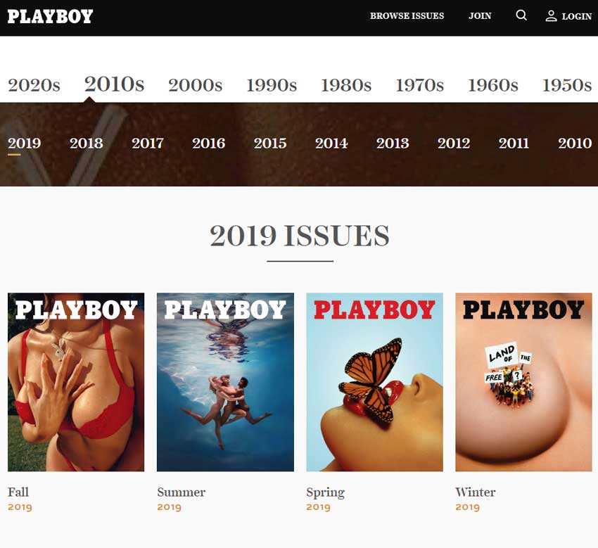 Playboy screenshot 1