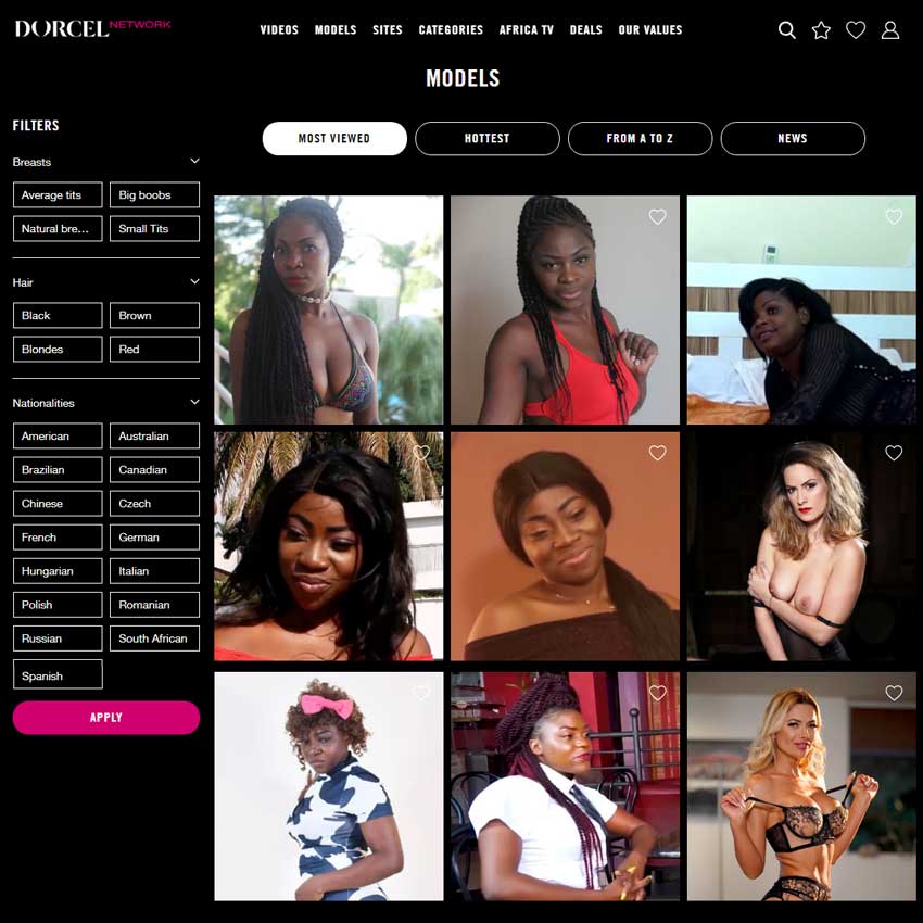 Dorcel Network screenshot 1
