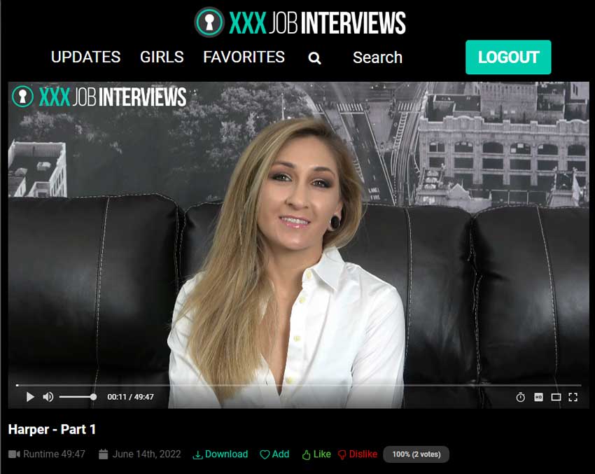 XXX Job Interviews screenshot 1