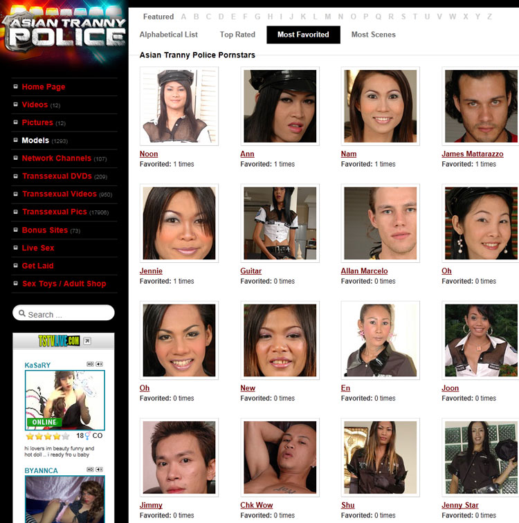 Asian Tranny Police