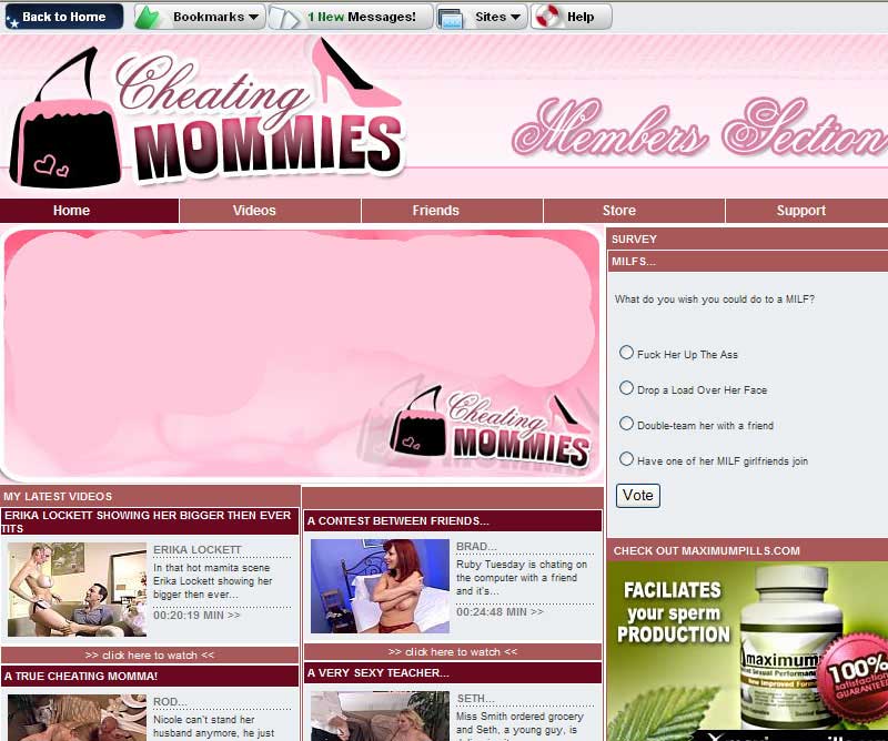 Cheating Mommies 截图 1