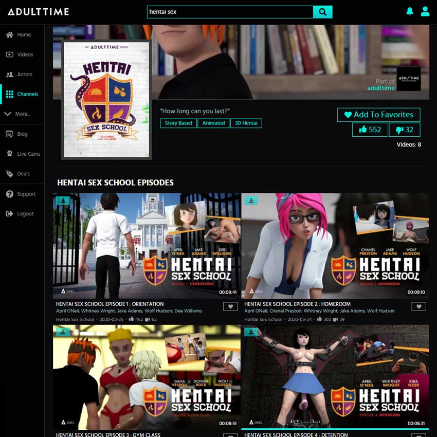 Hentai Sex School