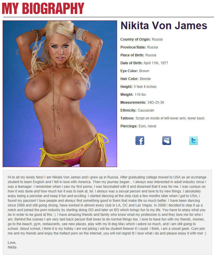Nikita Von James
