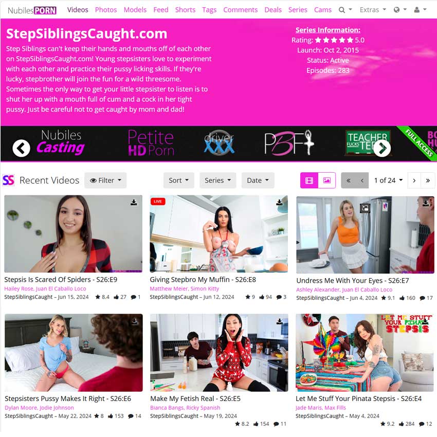 Step Siblings Caught