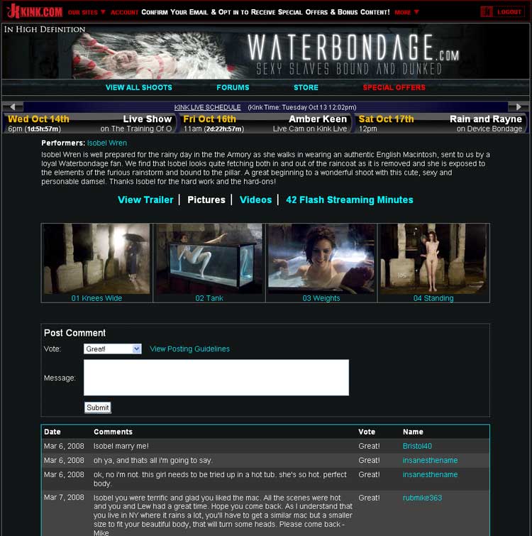 Water Bondage